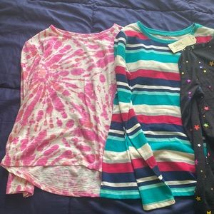 5 girls long sleeve shirts